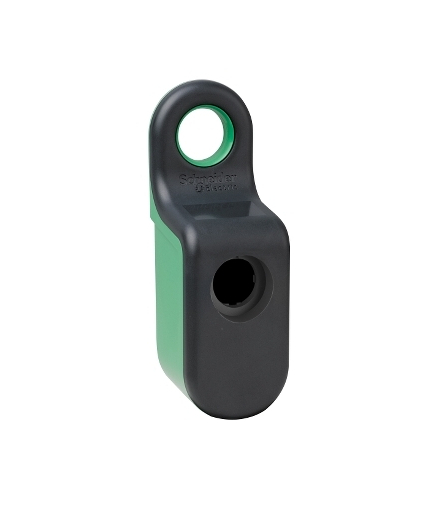 Puste kaseta podręczne do użytku mobilnego, plastikowe, zielone, 1 wycięcie, ZBRM21 Schneider Electric