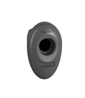 Harmony XB5R Pusta kaseta ręczna do ZB5R, 1 Otwór, Ciemnoszara, 22 mm, ZBRM01 Schneider Electric