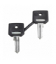 Harmony XB4 Klucz do blokady, 4A185, zestaw 2 sztuk, ZBDA185 Schneider Electric