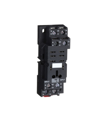 Zelio Relay Gniazdo RPZ, 250V, styki mieszane 2C/O 16A, zaciski śrubowe, RPZF2 Schneider Electric