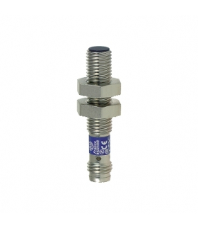 OsiSense XS Czujnik indukcyjny XS1 M8, L42mm mosiądz, Sn2.5mm 12/24 V DC, M8, XS1N08PA349S Schneider Electric