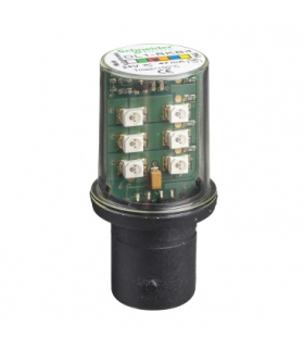 Harmony XVB Dioda LED migająca czerwona, BA 15d, 24V AC/DC, DL1BKB4 Schneider Electric