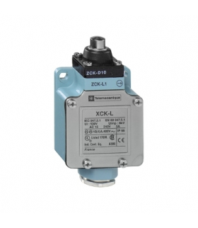 OsiSense XC Łącznik krańcowy XCKL, trzpień z końcówką metalową, 1NC+1NO, migowe, 1/2NPT, XCKL110H7 Schneider Electric