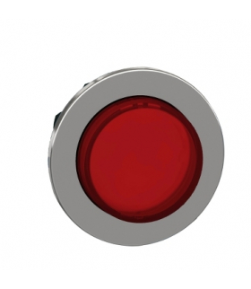 Płaski Czerwony Podśw Przycisk Głow., ZB4FW143 Schneider Electric