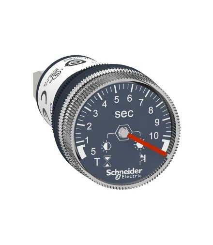 Harmony XB5 Przekaźnik czasowy 24 DC, zakres 0.5s/ 10s, wyjście 1NO PNP, XB5DTB22 Schneider Electric