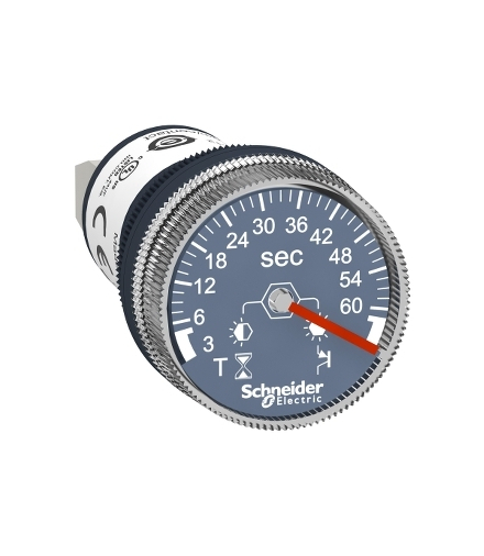 Harmony XB5 Przekaźnik czasowy 24 DC, zakres 3s/ 60s, wyjście 1NO PNP, XB5DTB23 Schneider Electric