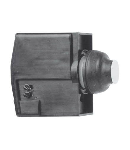 Harmony XAC Przycisk w osłonie do obudów sterujących, 0/15V DC, XEAB25361 Schneider Electric