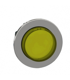 Płaski Zb4 Żółty Podśw.Przycisk.Led Proj, ZB4FW183 Schneider Electric