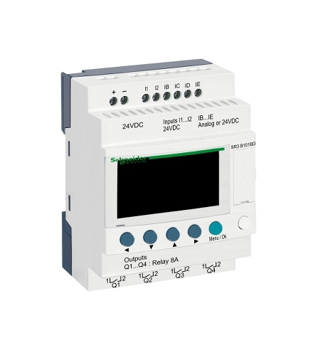 Przekaźnik modułowy Zelio Logic 24VDC, SR3B101BD Schneider Electric