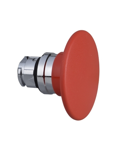 Harmony XB4 Główka przycisku grzybkowego z samczynnym powrotem Ø60 czerwona metalowa, ZB4BR4 Schneider Electric