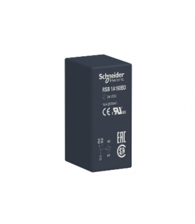 Zelio Relay Przekaźnik interfejsowy 1C/O 16A, 24V DC, RSB1A160BD Schneider Electric