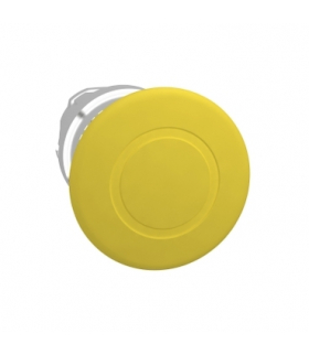 Harmony XB4 Napęd przycisku grzybkowego Ø40 żółty push pull okrągły metalowy, ZB4BT5 Schneider Electric