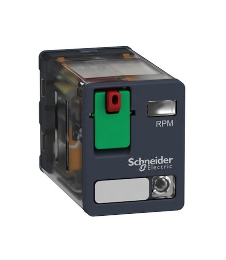 Zelio Relay Przekaźnik mocy 15A, 2C/O, LED, 24VAC, RPM22B7 Schneider Electric