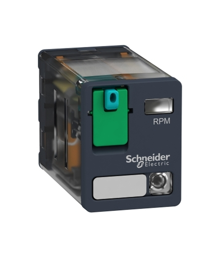 Zelio Relay Przekaźnik wtykowy 15A, 2C/O, LED, 24VAC, RPM22BD Schneider Electric