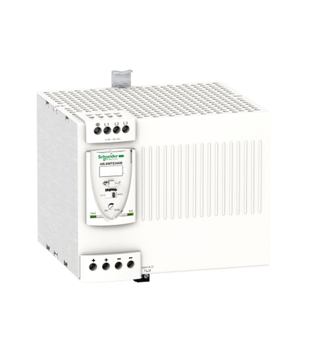 Phaseo, regulowany zasilacz impulsowy, 3 fazowy, 380..500 V, 24 V, 40 A, ABL8WPS24400 Schneider Electric