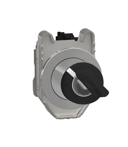 Harmony XB4 Przełącznik z kluczem zlicowany metal czarny Ø30 klucz n°455 2 pozycyjny stabilny 1 NO, XB4FG21 Schneider Electric