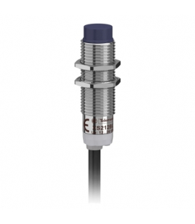 OsiSense XS Czujnik indukcyjny XS2 M12 L44mm mosiężny Sn4mm 12..24VDC kabel 2m, XS212BLNBL2 Schneider Electric