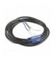 OsiSense XS Czujnik indukcyjny płaski z wyjściem PNP 1NC, 12/24V DC, kabel 2m, XS7F1A1PBL2 Schneider Electric