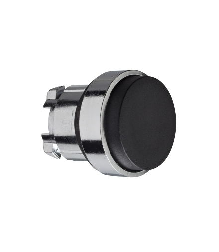 Harmony XB4 Napęd przycisku wystający czarny push push metalowy bez oznaczenia, ZB4BH2 Schneider Electric