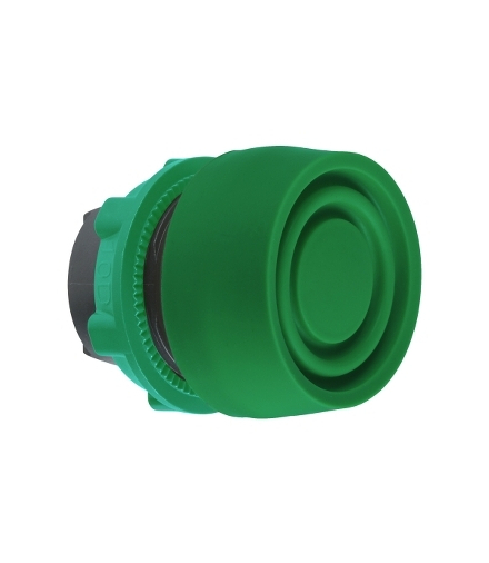 Harmony XB5 Napęd przycisku okapturzony Ø22 zielony samopowrotny okrągły plastikowy, ZB5AP3S Schneider Electric