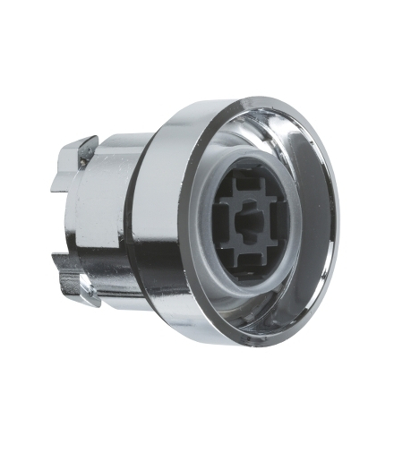 Harmony XB4 Główka przycisku płaskiego metalowego bez wkładki, ZB4BA0 Schneider Electric