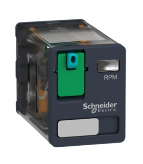 Zelio Relay Przekaźnik mocy wtykowy 15A, 2C/O, 24VDC, RPM21BD Schneider Electric