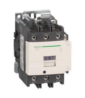 Stycznik mocy TeSys D AC3 95A 3P 1NO 1NC cewka 24VAC zaciski skrzynkowe, LC1D95B7 Schneider Electric