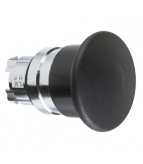 Harmony XB4 Główka przycisku grzybkowego Ø40 czarny z samoczynnym powrotem metalowy, ZB4BC2 Schneider Electric