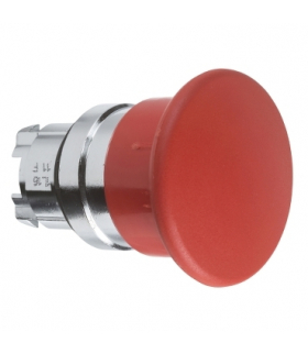 Harmony XB4 Główka przycisku grzybkowego Ø40 czerwony z samoczynnym powrotem metalowy, ZB4BC4 Schneider Electric