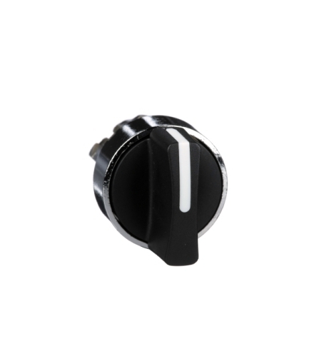 Harmony XB4 Główka przełącznika krótkiego 2 pozycyjnego czarny metalowy, ZB4BD2 Schneider Electric