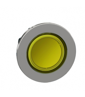 Płaski Podśw. Push But. Żółty Z Caps, ZB4FW383 Schneider Electric