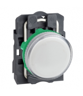 Harmony XB5 Lampka sygnalizacyjna biała bez żarówki 250V, XB5AV61 Schneider Electric