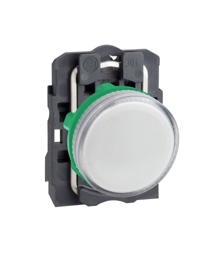 Harmony XB5 Lampka sygnalizacyjna biała bez żarówki 250V, XB5AV61 Schneider Electric