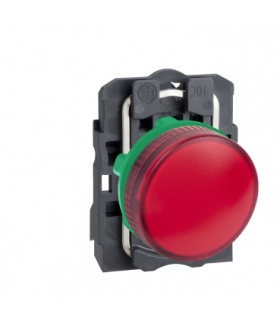 Harmony XB5 Lampka sygnalizacyjna zerwona bez żarówki 250V, XB5AV64 Schneider Electric