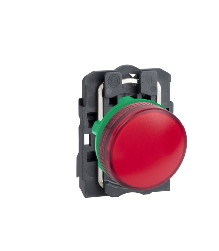 Harmony XB5 Lampka sygnalizacyjna zerwona bez żarówki 250V, XB5AV64 Schneider Electric