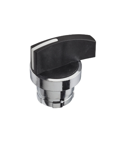 Harmony K Główka napędu z kołnierzem Ø 28.5 mm, metalowa, długie czarne piórko pokrętła, KAXZ1C12 Schneider Electric