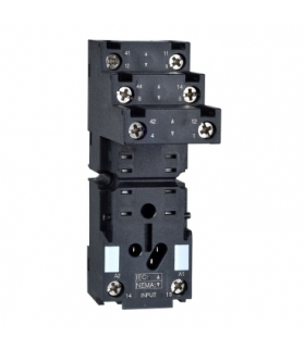 Zelio Relay Gniazdo RXZ do przekaźnika RXM2, 2C/O 12 A, 250V, RXZE2S108M Schneider Electric