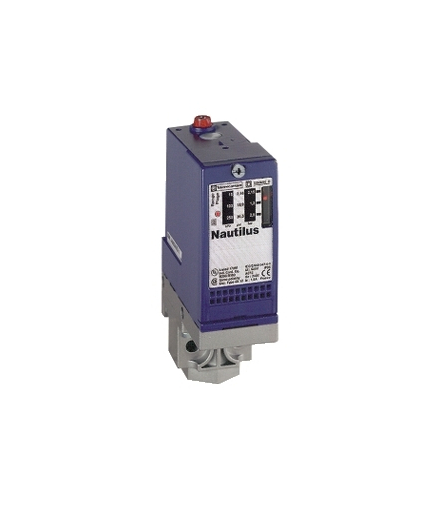 OsiSense XM Elektromechaniczny łącznik próżniowy XMLA minus 1 bar stały różnicowy 1 próg 1 C/O, XMLAM01V2S12 Schneider Electric