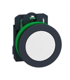Płaski P B,Biały,1N O,Przełącznik, XB5FACUST01 Schneider Electric