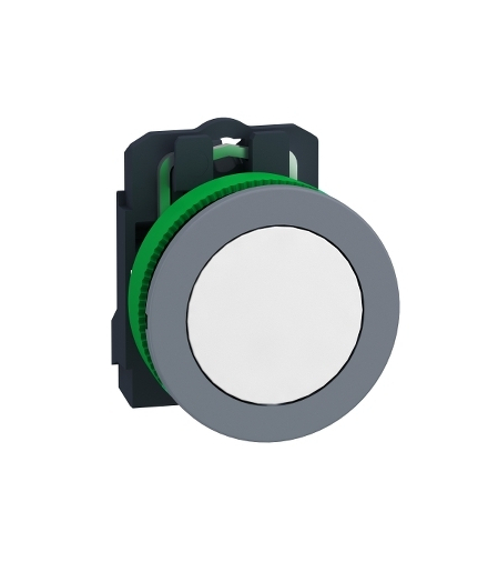 Płaski P B,Biały,1N O,Przeł. Cp Grey, XB5FACUST02 Schneider Electric