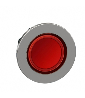 Płaski Czerwony Caps Przycisk Głow., ZB4FA48 Schneider Electric