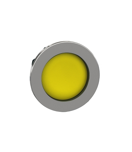 Płaski Żółty Przycisk Głow. Recessed, ZB4FA56 Schneider Electric