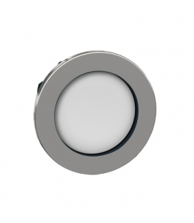 Płaski Biały Przycisk Głow. Recessed, ZB4FA16 Schneider Electric