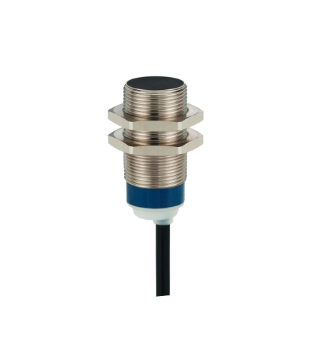 OsiSense XS Czujnik indukcyjny M18 z wyjściem NPN 1NO, 12/24V DC, kabel 2m, XS118B3NAL2 Schneider Electric