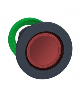 Płaski Czerw Nakłpodśw Przycisk Głw Led, ZB5FH043 Schneider Electric