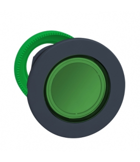 Płaski Ziel Nakłpodśw Przycisk Głów Led, ZB5FH033 Schneider Electric