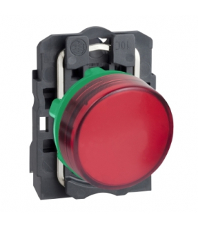 Harmony XB5 Lampka sygnalizacyjna czerwona LED 230/240V, XB5AVM4 Schneider Electric