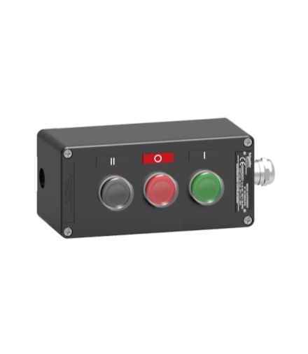 Harmony XAW Stacja sterująca trzy przyciski 1 NO/ 1 NC/1 NO, XAWF310EX Schneider Electric