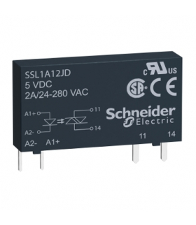 Harmony Relay Przekaźnik półprzewodnikowy wejście 3 12VDC/wyjście 24/280VAC 2A, SSL1A12JD Schneider Electric