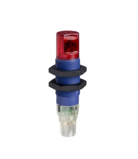 OsiSense XU Czujnik fotoelektryczny M18 z wyjściem PNP 1NO 12/24V DC, konektor M12, XUB5APAWM12 Schneider Electric